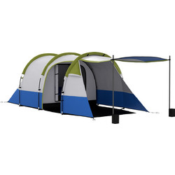 Outsunny Σκηνή Camping Τούνελ 2 Ατόμων 3 Εποχών 420x200x150cm A20-425V00YG