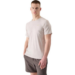 4F Functional Ανδρικό Αθλητικό T-Shirt Μπεζ 4FWSS25TFTSM1217-12S