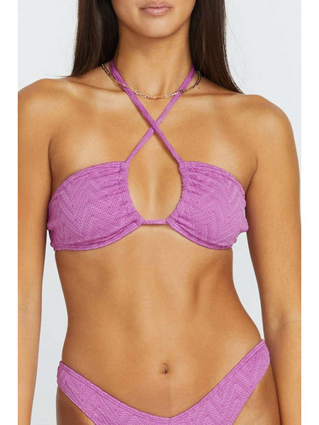Volcom V Baby Bikini Top Τριγωνάκι Λιλά O1212501