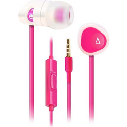 Creative MA200 NOISE-ISOLATING Handsfree In-Ear 3.5mm White Fuchsia