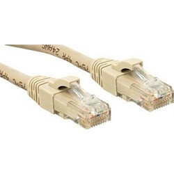 Lindy U/UTP Cat.6 Καλώδιο Δικτύου Ethernet 7.5m Grey 45406
