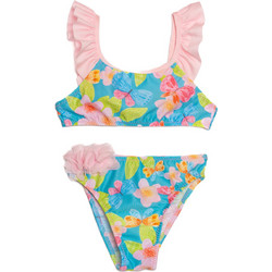 Tortue Παιδικό Μαγιό Bikini Set για Κορίτσι Τιρκουάζ Ροζ S5-229-402