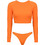 Rock Club Bikini Set Πορτοκαλί BP-5013