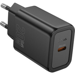 Hoco N60 Φορτιστής χωρίς Καλώδιο με Θύρα USB-C 20W Power Delivery Black