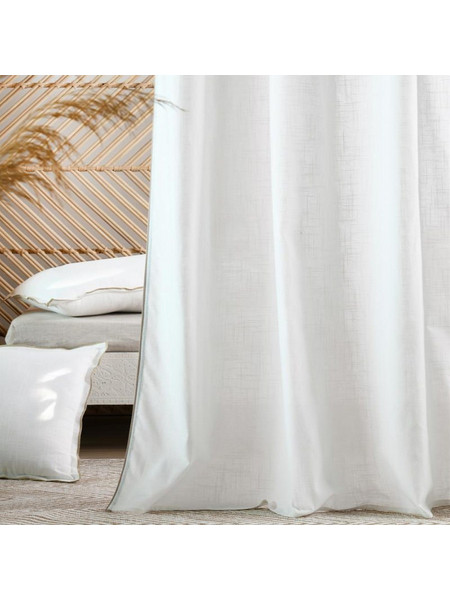 Spitishop Κουρτίνα Παραθύρου με Τρουκς 140x260 Helios White R6D092005
