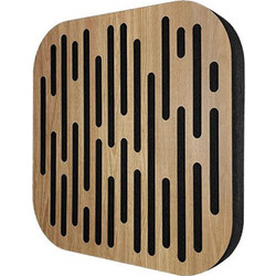 iZiSound Rec Ηχοαπορροφητικό Πάνελ 45x45x5cm 1τμχ Wood Lines
