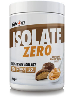 Per4m Isolate Zero Chocolate Peanut Butter Πρωτεΐνη Ορού Γάλακτος Γράμμωσης Χωρίς Γλουτένη 900gr