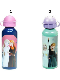 Gim Frozen Παιδικό Παγούρι Αλουμινίου Πολύχρωμο 520ml 2 Σχέδια