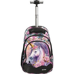 Graffiti Xscape Unicorn Σχολική Τσάντα Τρόλεϊ Δημοτικού Πολύχρωμη 259252