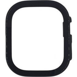 Naxius Πλαστική Θήκη Tempered Glass για Apple Watch Ultra 49mm Μαύρη