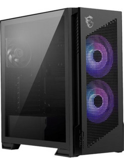 MSI MPG Velox 300R Airflow PZ Black Gaming Midi Tower Κουτί Υπολογιστή RGB με Πλαϊνό Παράθυρο