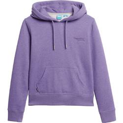 Superdry Γυναικείο Αθλητικό Φούτερ με Κουκούλα Μωβ W2012049A-1BF