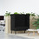 vidaXL Διθέσιος Καναπές Μαύρος 109x56x121cm 42010834