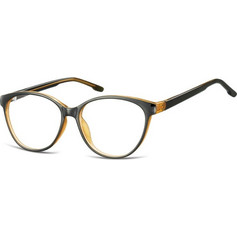 Sunoptic CP126G Ανδρικός Σκελετός Γυαλιών Οράσεως Κοκάλινος Μαύρος