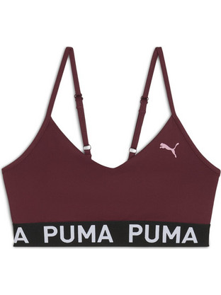 Puma Move Strong Αθλητικό Μπουστάκι με Μέτρια Στήριξη Μπορντό 527140-96