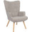 ArteLibre Μπερζέρα Γκρι Marion 14770068