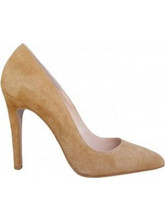 S.Piero Γόβες Suede με Λεπτό Ψηλό Τακούνι Ταμπά 97/00