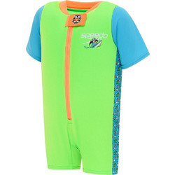 Speedo Αντηλιακό UV Βρεφικό Μαγιό Ολόσωμο για Αγόρι Lime 12258-14682