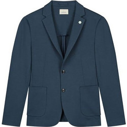 Dstrezzed Καλοκαιρινό Ανδρικό Blazer Υφασμάτινο με Κανονική Εφαρμογή Πετρόλ 111336