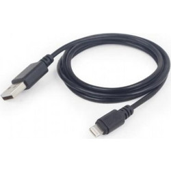 Cablexpert USB-A to Lightning Cable 1m Black CC-USB2-AMLM-1M