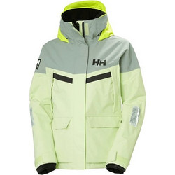 Helly Hansen Pier 4.0 Γυναικείο Μπουφάν Χειμωνιάτικο Softshell Μακρύ Αδιάβροχο Αντιανεμικό Lime 34486-089
