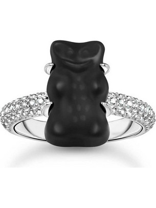 Thomas Sabo Γυναικείο Δαχτυλίδι Σειρέ Μισόβερο Ασημί TR2478-052-11