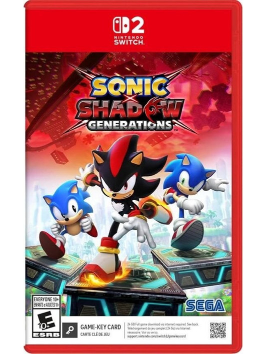 Sonic x Shadow Generations Key Nintendo Switch 2
