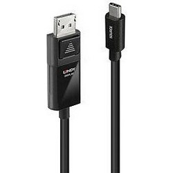 Lindy Καλώδιο DisplayPort 1.4 to USB-C Male 2m Black 43342