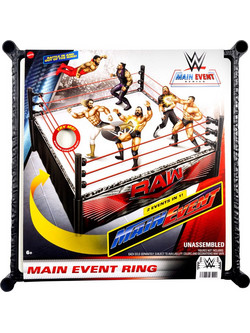 Mattel WWE Main Event Series Ring Φιγούρα Δράσης για 6+ Ετών