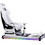 Thermaltake GF500 Καρέκλα Gaming Δερματίνης με RGB Λευκή GSC-F50-CPASWH-01