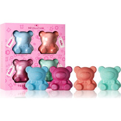 Revolution Teddy Bear Bath Bombs 4x50gr
