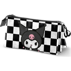 Karactermania Kuromi Κασετίνα με 3 Θήκες Μαύρη Λευκή 08714
