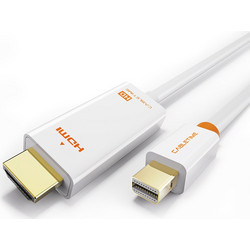 Cabletime Καλώδιο Mini DisplayPort to HDMI Male 1.8m White 5210131038727
