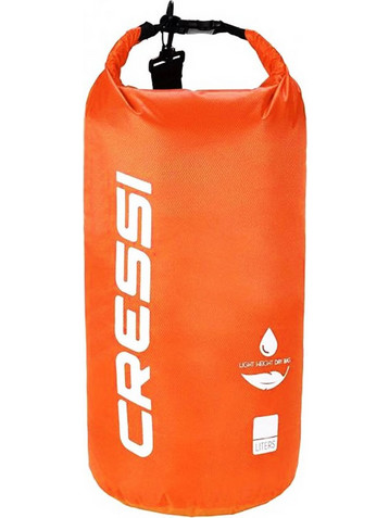 Cressi XUA958810 Στεγανός Σάκος Ώμου 20lt Πορτοκαλί