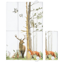 Ceba Baby Woodland Φορητή Αλλαξιέρα Μωρού Πλαστική 60x40cm Λευκή