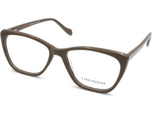 Funky Buddha FBD1054 003 Γυναικείος Σκελετός Γυαλιών Οράσεως Κοκάλινος Καφέ