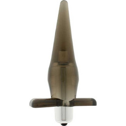 ToyJoy Power Butt Πρωκτική Σφήνα Ασύρματη με Δόνηση 12cm Καφέ