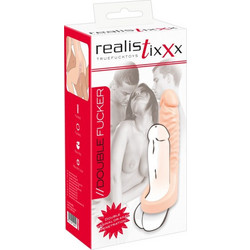 You2Toys Realistixxx Double Fucker Πρωκτικό Dildo 18cm Δέρματος