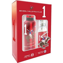 Beverly Hills Polo Club Sport 1 Eau de Toilette 100ml + Body Spray 175ml