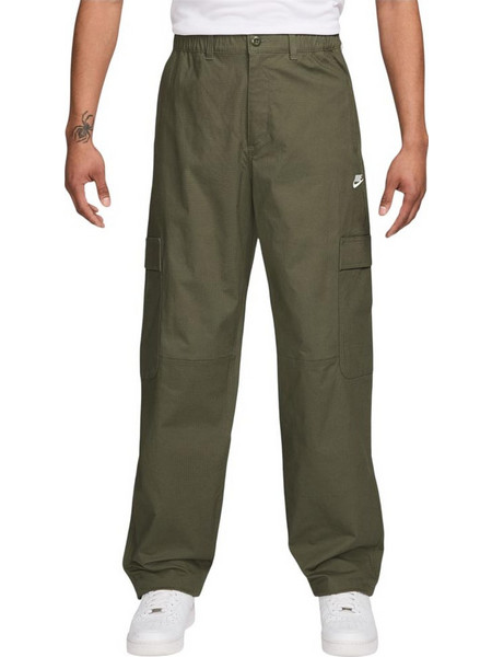 Nike Club Ανδρικό Παντελόνι Cargo Κανονική Εφαρμογή Χακί HV1433-222