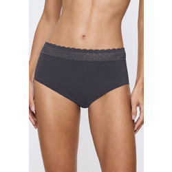 Triumph Βαμβακερό Ψηλόμεσο Γυναικείο Slip με Δαντέλα Navy Μπλε 10214399-00JO