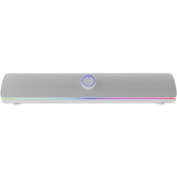 Genesis Helium 312 BT Ηχεία Υπολογιστή 2.0 10W με Bluetooth & RGB Φωτισμό Λευκά
