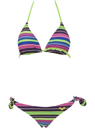 Arena Αθλητικό Bikini Set Τριγωνάκι Πολύχρωμο 87067-66