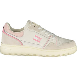 Tommy Hilfiger Γυναικεία Sneakers Μπεζ Ροζ EN0EN02818-02S