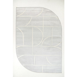 Ezzo Forma Χαλί 160x230cm E460B2A Light Grey