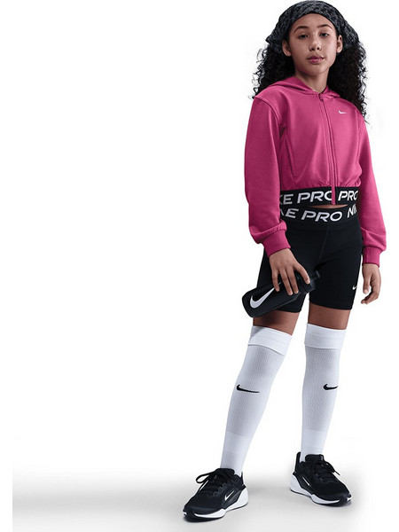 Nike Dri-Fit Παιδική Ζακέτα Φούτερ με Φερμουάρ Φούξια HQ9312-634