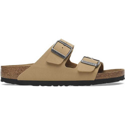 Birkenstock Arizona Δερμάτινα Ανδρικά Σανδάλια Ανατομικά Μπεζ 10291
