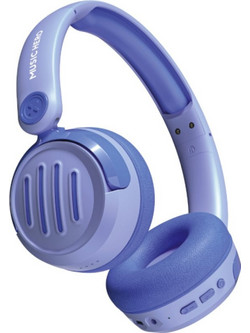 SBS Music Hero Ασύρματα Bluetooth Ακουστικά On Ear Λιλά Μωβ