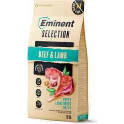 Eminent Selection Large Puppy Hypoallergenic Grain Free with Beef & Lamb 12kg