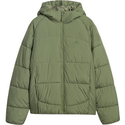 4F Ανδρικό Μπουφάν Χειμωνιάτικο Puffer Χακί 4FRAW25TDJAM0708-43S